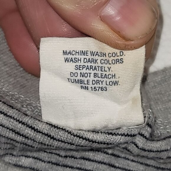 635. Polo By Ralph Lauren Underwear Short Sleeve Shirt Gray Sz L - Picture 7 of 7